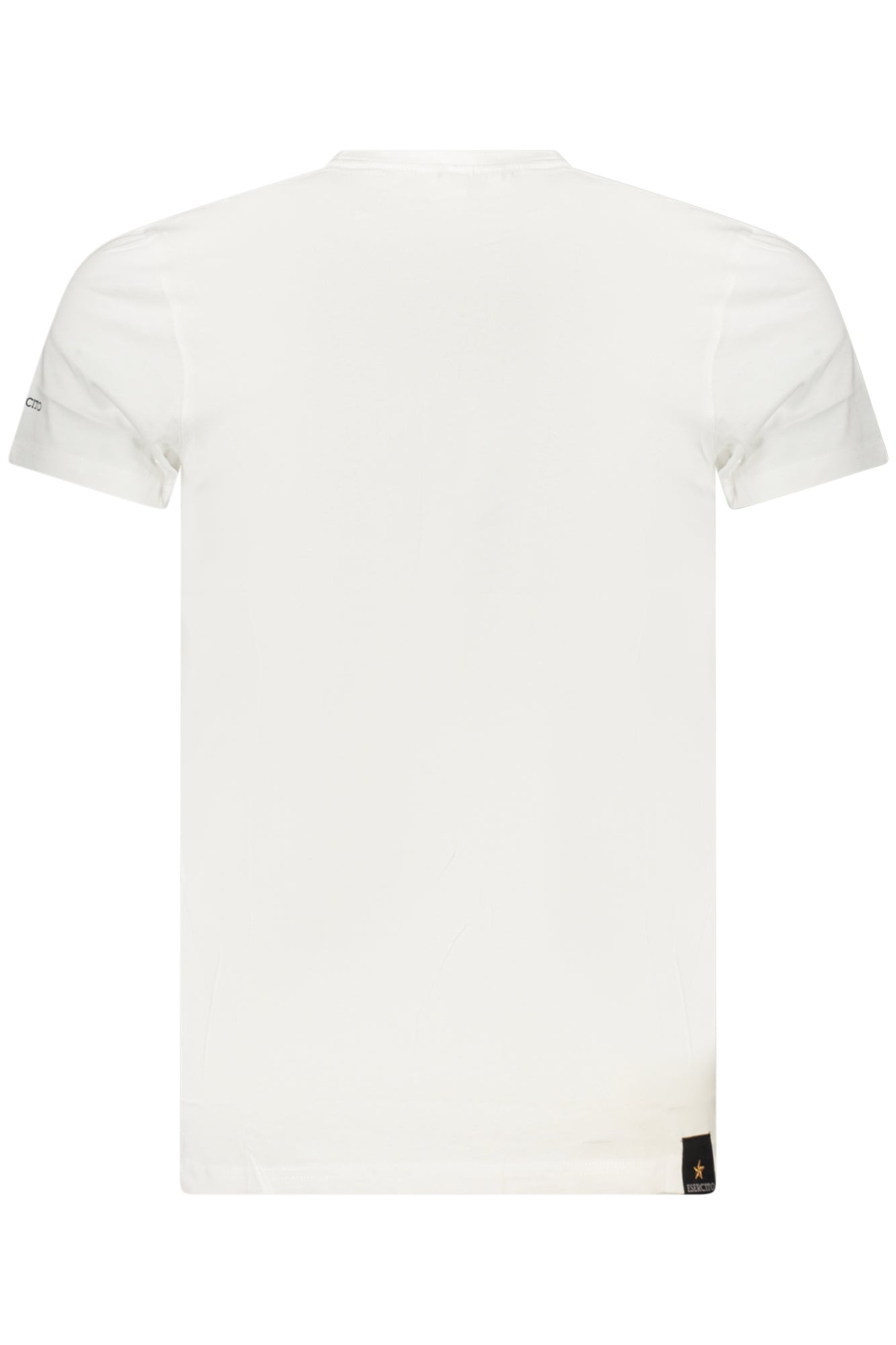 T-SHIRT EM ALGODÃO ACCADEMIA MILITARE HOMEM BRANCA