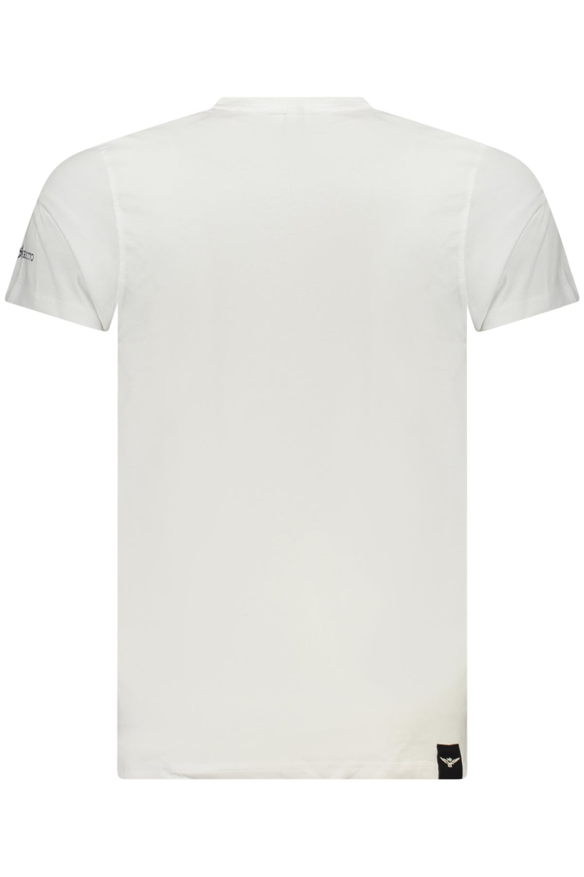 T-SHIRT EM ALGODÃO ACCADEMIA MILITARE HOMEM BRANCA