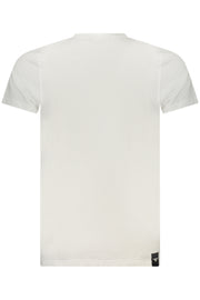 T-SHIRT EM ALGODÃO ACCADEMIA MILITARE HOMEM BRANCA