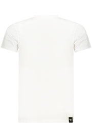 T-SHIRT EM ALGODÃO ACCADEMIA MILITARE HOMEM BRANCA