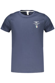 T-SHIRT EM ALGODÃO ACCADEMIA MILITARE HOMEM AZUL