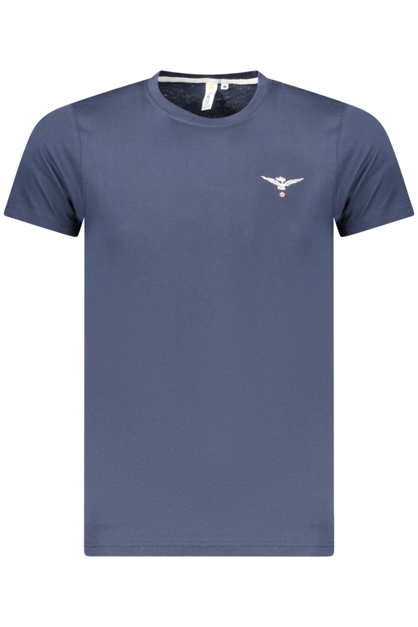 T-SHIRT EM ALGODÃO ACCADEMIA MILITARE HOMEM AZUL