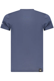 T-SHIRT EM ALGODÃO ACCADEMIA MILITARE HOMEM AZUL