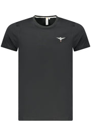 T-SHIRT EM ALGODÃO ACCADEMIA MILITARE HOMEM PRETA