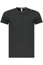 T-SHIRT EM ALGODÃO ACCADEMIA MILITARE HOMEM PRETA