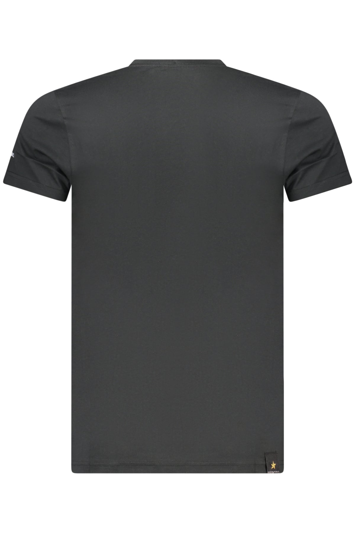 T-SHIRT EM ALGODÃO ACCADEMIA MILITARE HOMEM PRETA