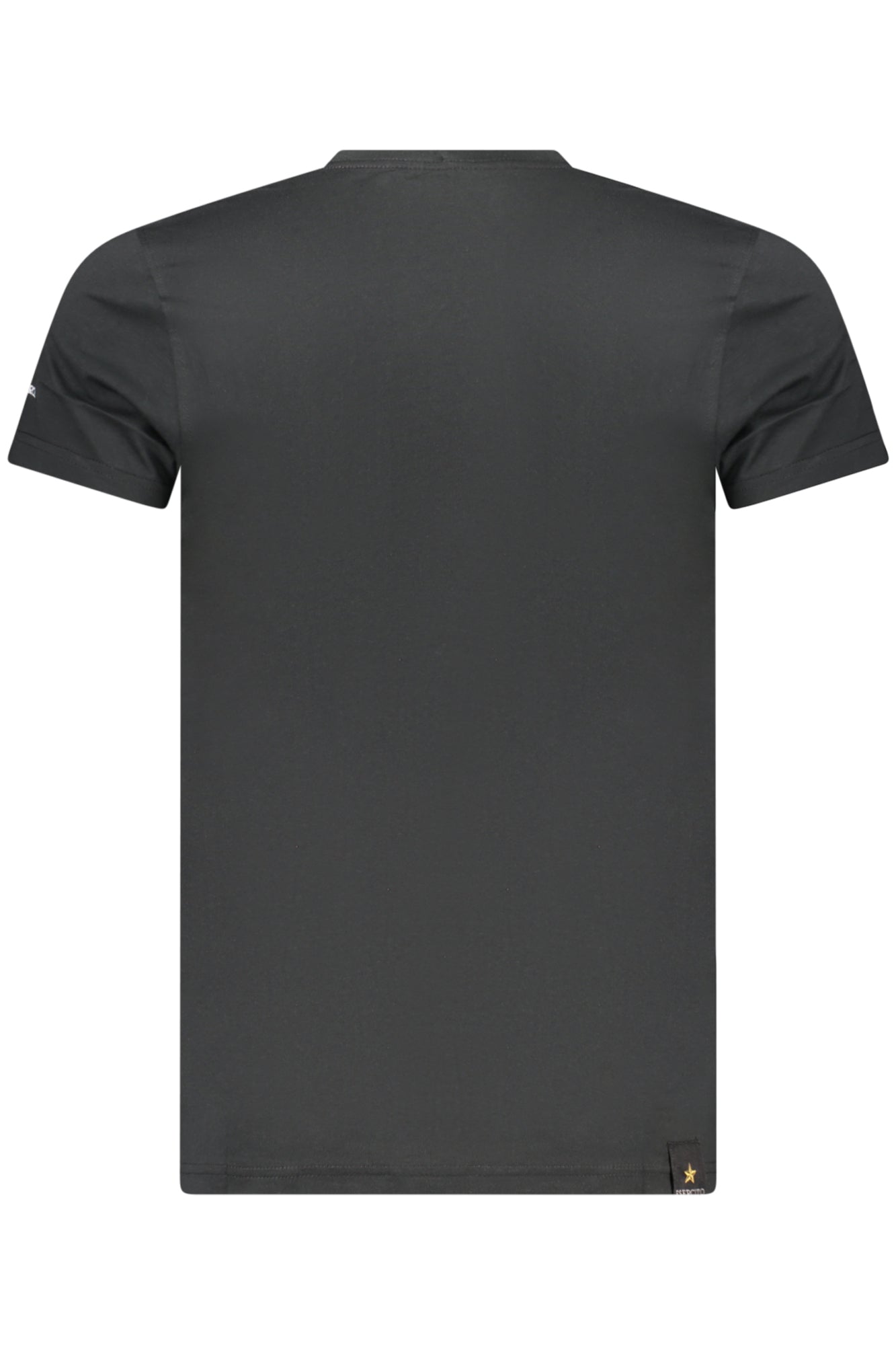 T-SHIRT EM ALGODÃO ACCADEMIA MILITARE HOMEM PRETA