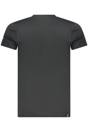 T-SHIRT EM ALGODÃO ACCADEMIA MILITARE HOMEM PRETA