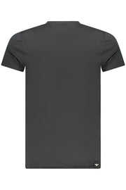 T-SHIRT EM ALGODÃO ACCADEMIA MILITARE HOMEM PRETA