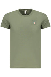 T-SHIRT EM ALGODÃO ACCADEMIA MILITARE HOMEM VERDE
