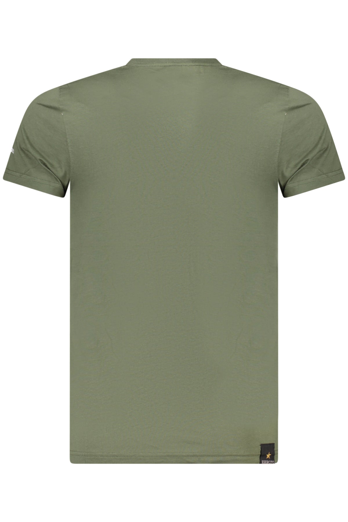 T-SHIRT EM ALGODÃO ACCADEMIA MILITARE HOMEM VERDE