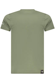T-SHIRT EM ALGODÃO ACCADEMIA MILITARE HOMEM VERDE