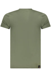 T-SHIRT EM ALGODÃO ACCADEMIA MILITARE HOMEM VERDE