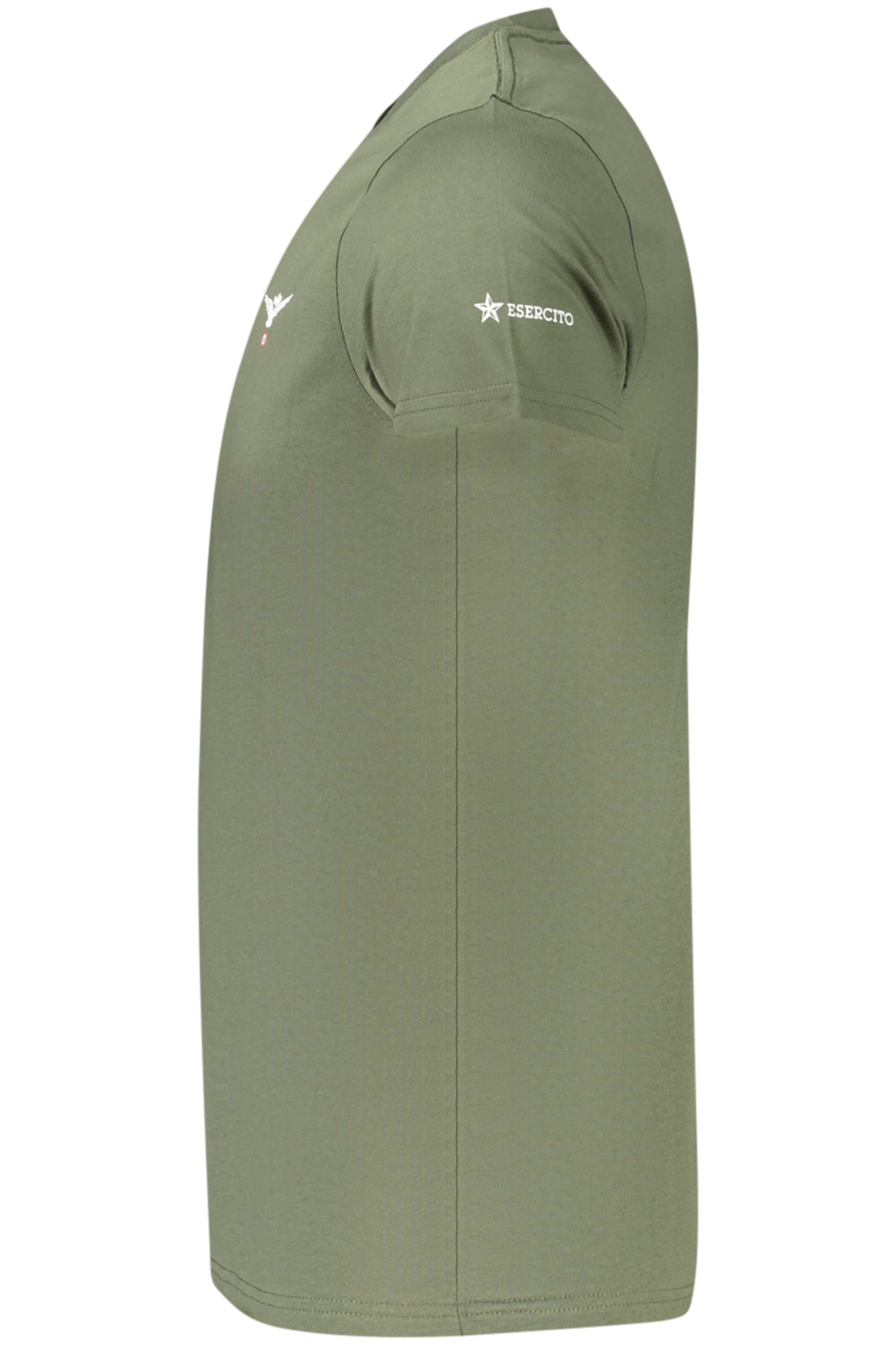 T-SHIRT EM ALGODÃO ACCADEMIA MILITARE HOMEM VERDE