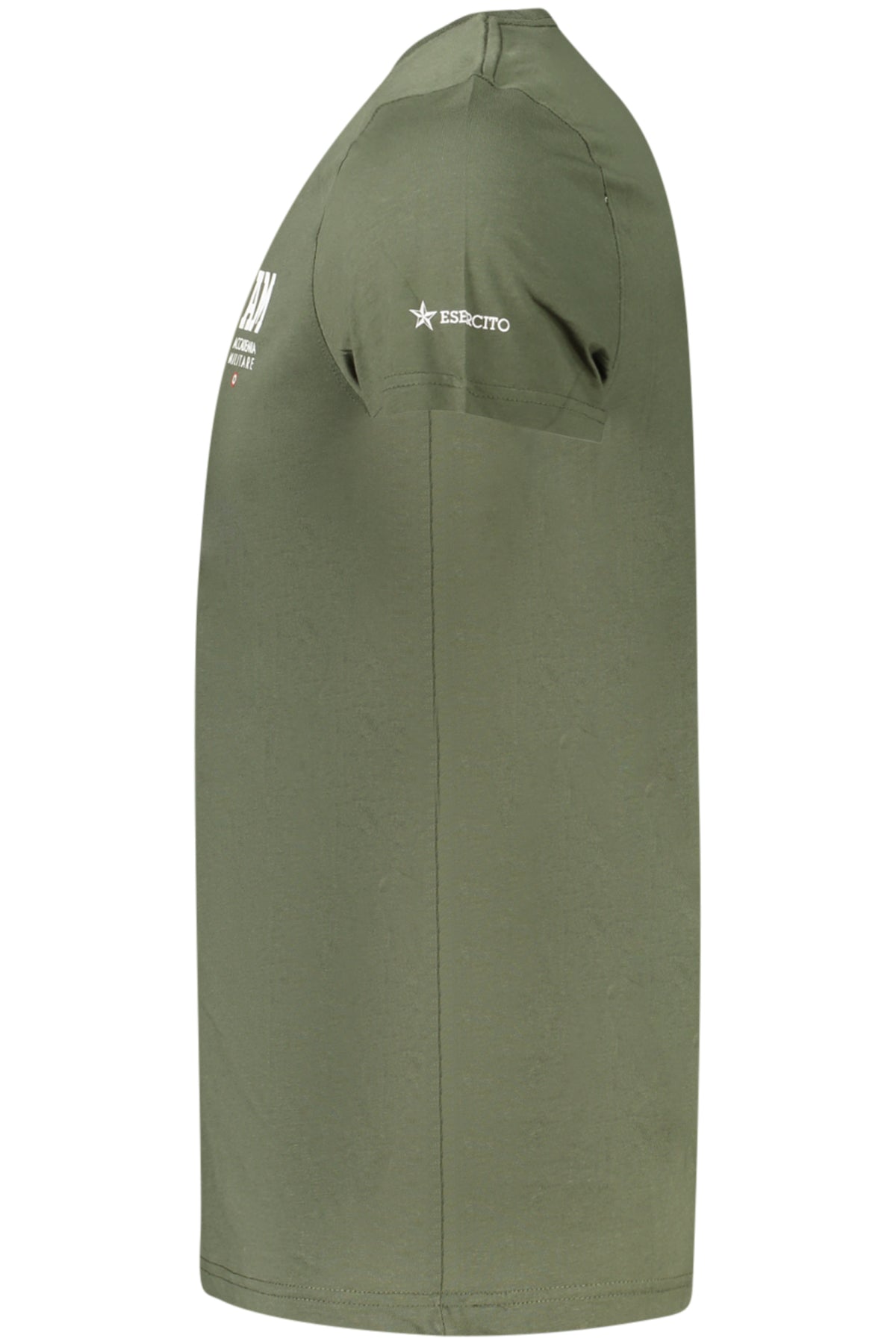 T-SHIRT EM ALGODÃO ACCADEMIA MILITARE HOMEM VERDE