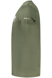 T-SHIRT EM ALGODÃO ACCADEMIA MILITARE HOMEM VERDE