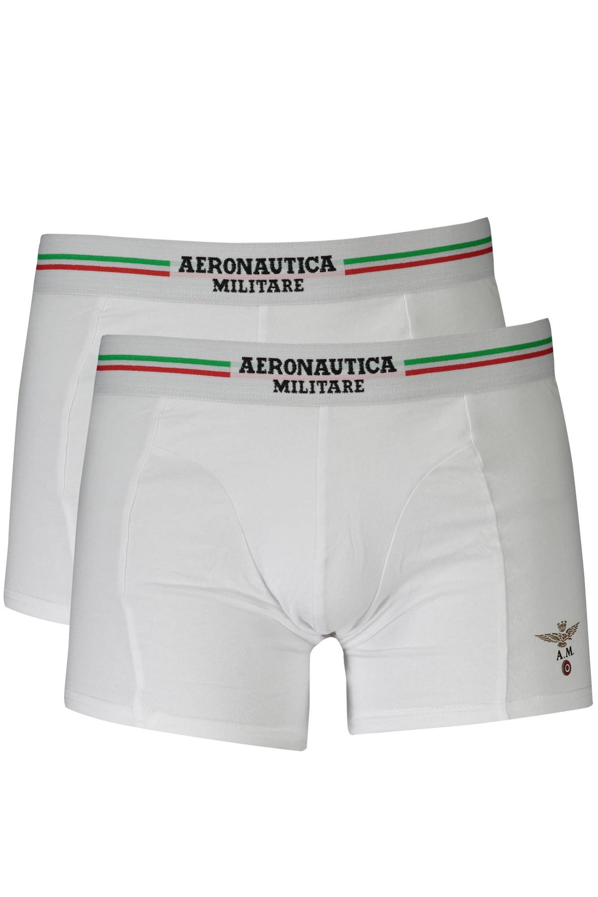 ROUPA INTERIOR EM ALGODÃO AERONAUTICA MILITARE HOMEM BRANCO