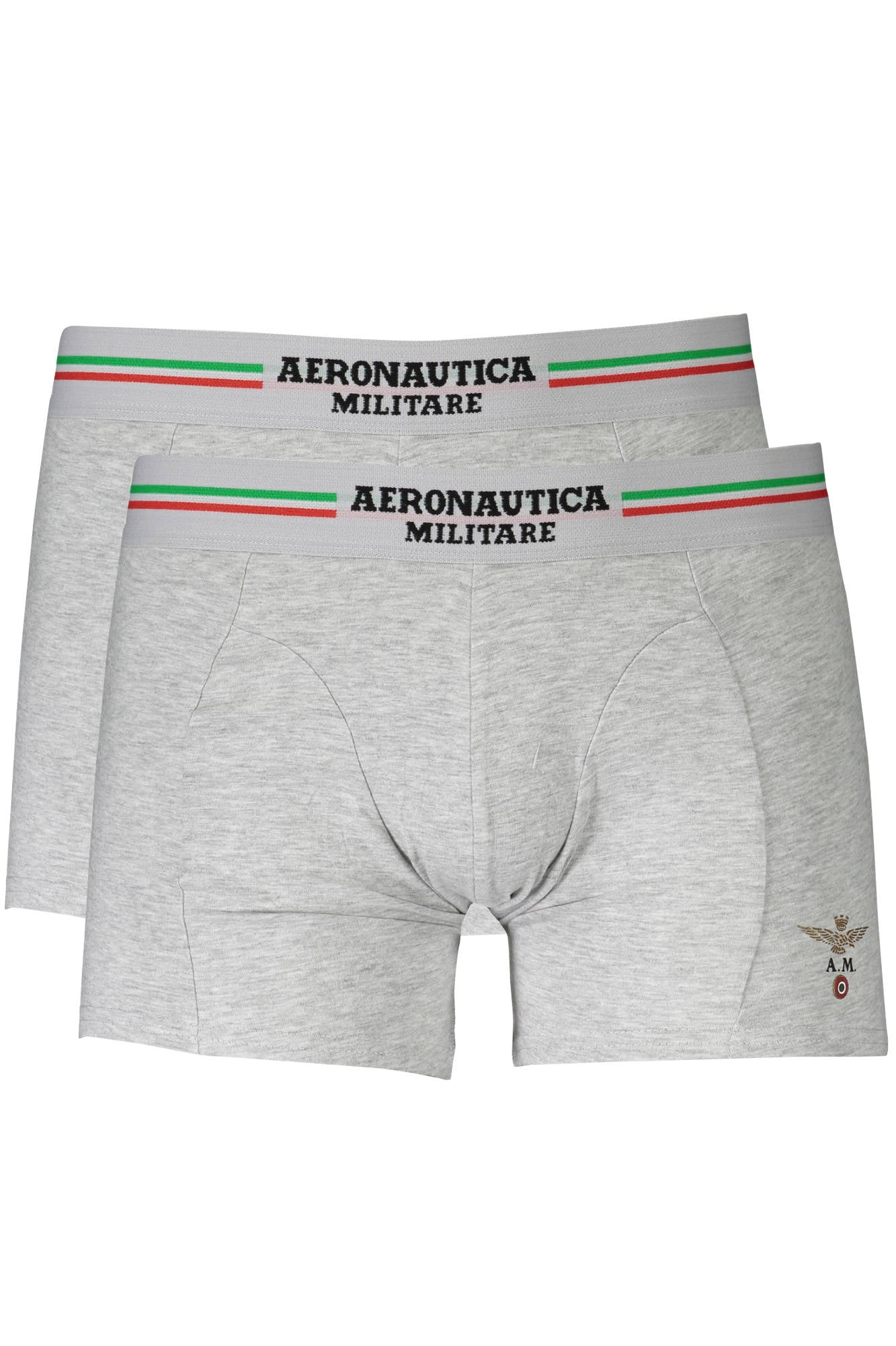 AERONAUTICA MILITARE BOXER HOMEM CINZA