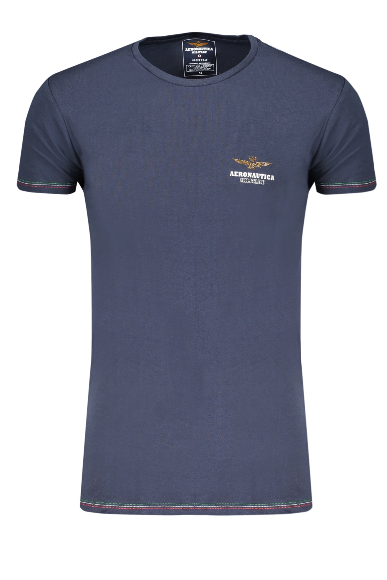 ROUPA INTERIOR EM ALGODÃO AERONAUTICA MILITARE HOMEM AZUL