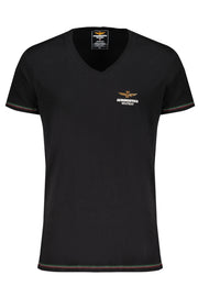 ROUPA INTERIOR EM ALGODÃO AERONAUTICA MILITARE HOMEM PRETO