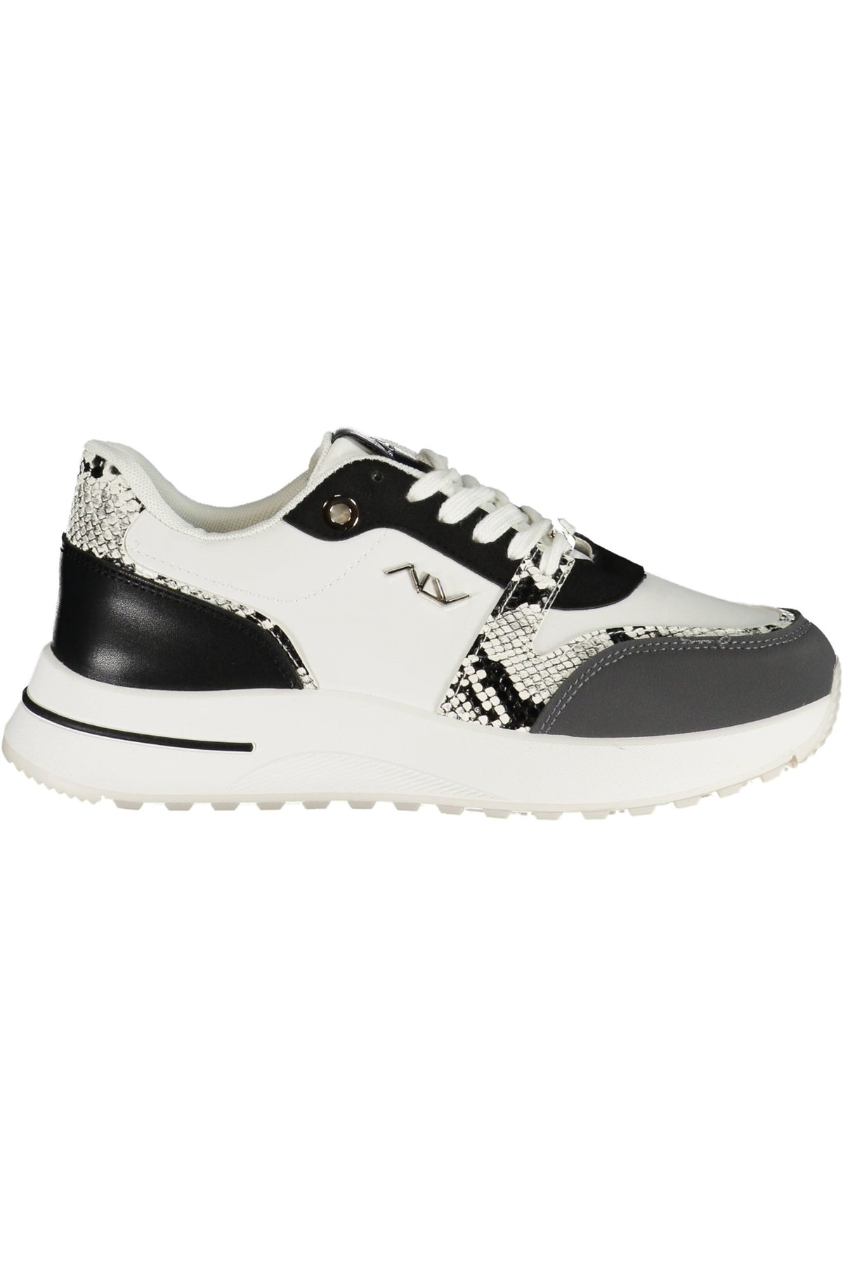 SAPATILHAS COM ATACADORES ALV BY ALVIERO MARTINI MULHER PRETAS