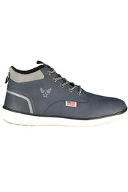 BOTINS COM ESTAMPADO AVIREX HOMEM AZUIS