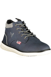 BOTINS COM ESTAMPADO AVIREX HOMEM AZUIS