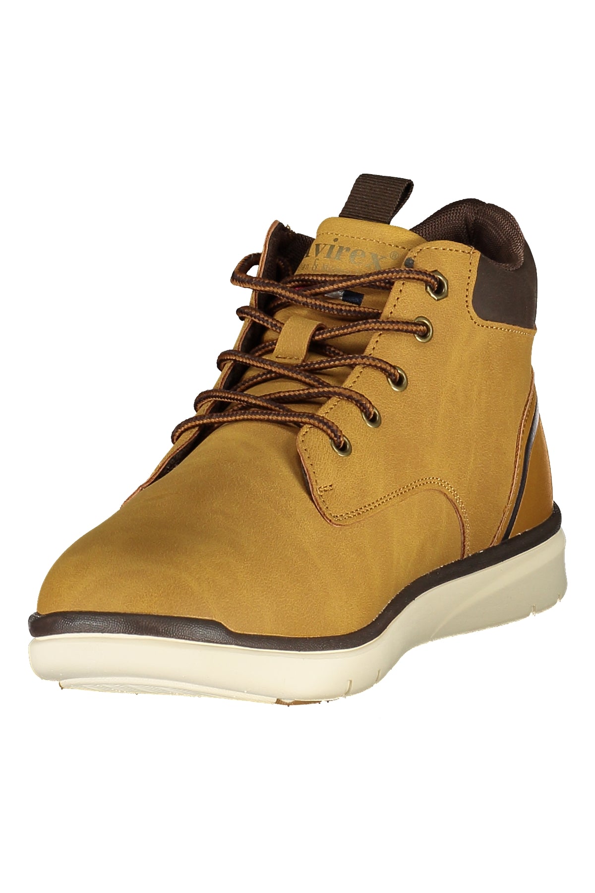 BOTINS COM ESTAMPADO AVIREX HOMEM CASTANHOS