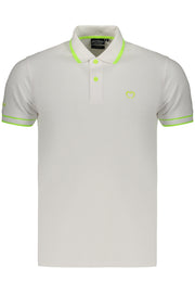 POLO EM ALGODÃO BACI&AMP;ABBRACCI HOMEM BRANCO