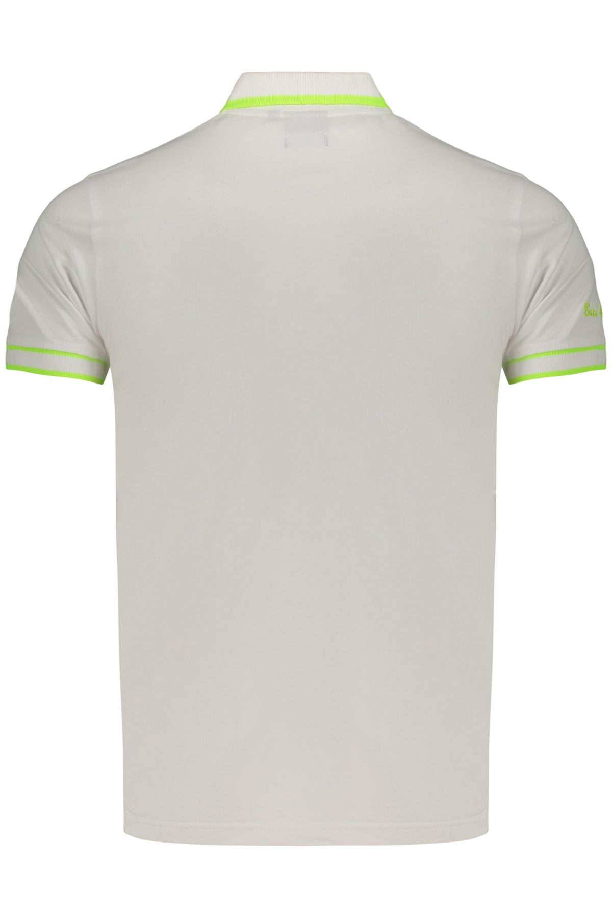 POLO EM ALGODÃO BACI&AMP;ABBRACCI HOMEM BRANCO