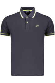 POLO EM ALGODÃO BACI&AMP;ABBRACCI HOMEM AZUL