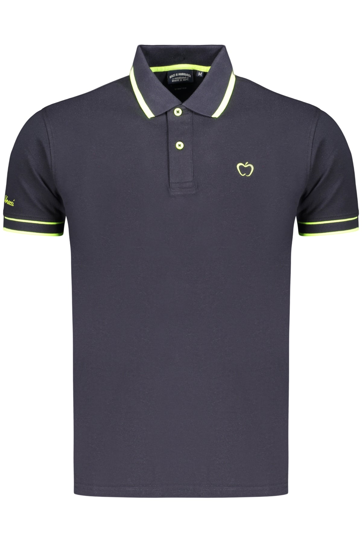 POLO EM ALGODÃO BACI&AMP;ABBRACCI HOMEM AZUL