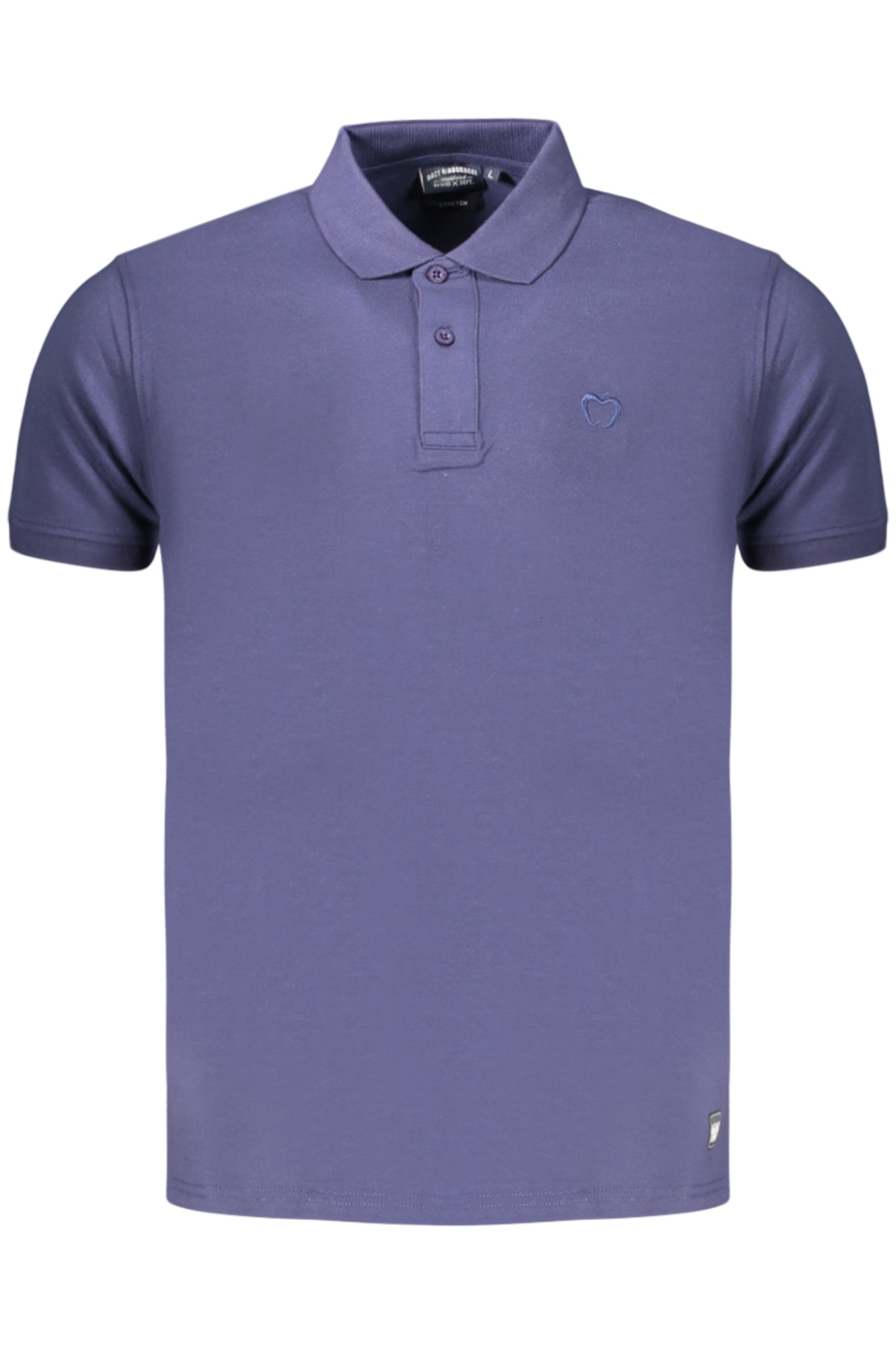 POLO EM ALGODÃO BACI&AMP;ABBRACCI HOMEM AZUL