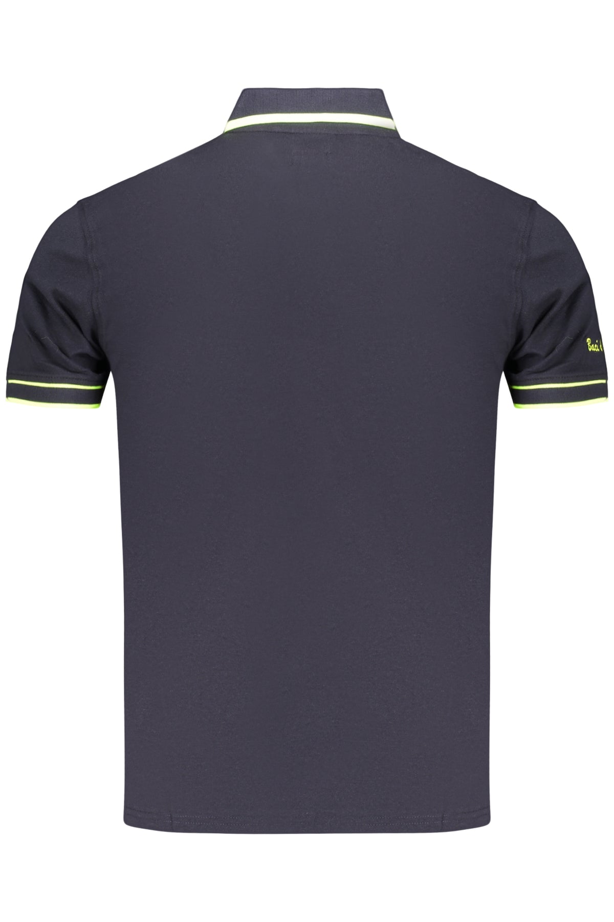 POLO EM ALGODÃO BACI&AMP;ABBRACCI HOMEM AZUL