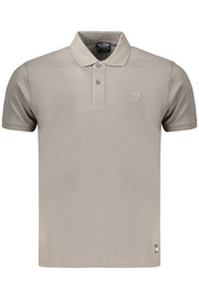 POLO EM ALGODÃO BACI&AMP;ABBRACCI HOMEM CINZENTO