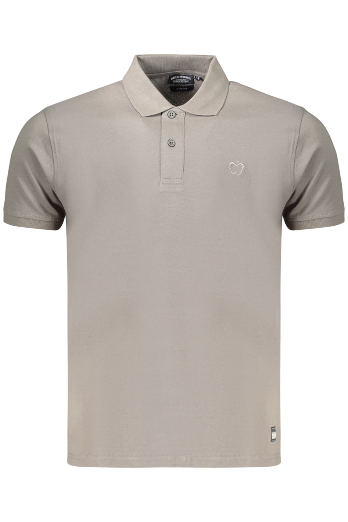 POLO EM ALGODÃO BACI&AMP;ABBRACCI HOMEM CINZENTO