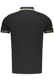 POLO EM ALGODÃO BACI&AMP;ABBRACCI HOMEM PRETO