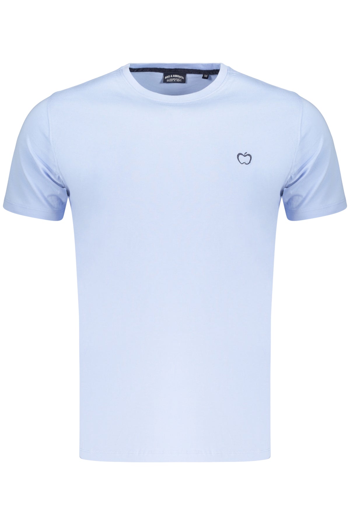 T-SHIRT EM ALGODÃO BACI&AMP;ABBRACCI HOMEM AZUL CLARO