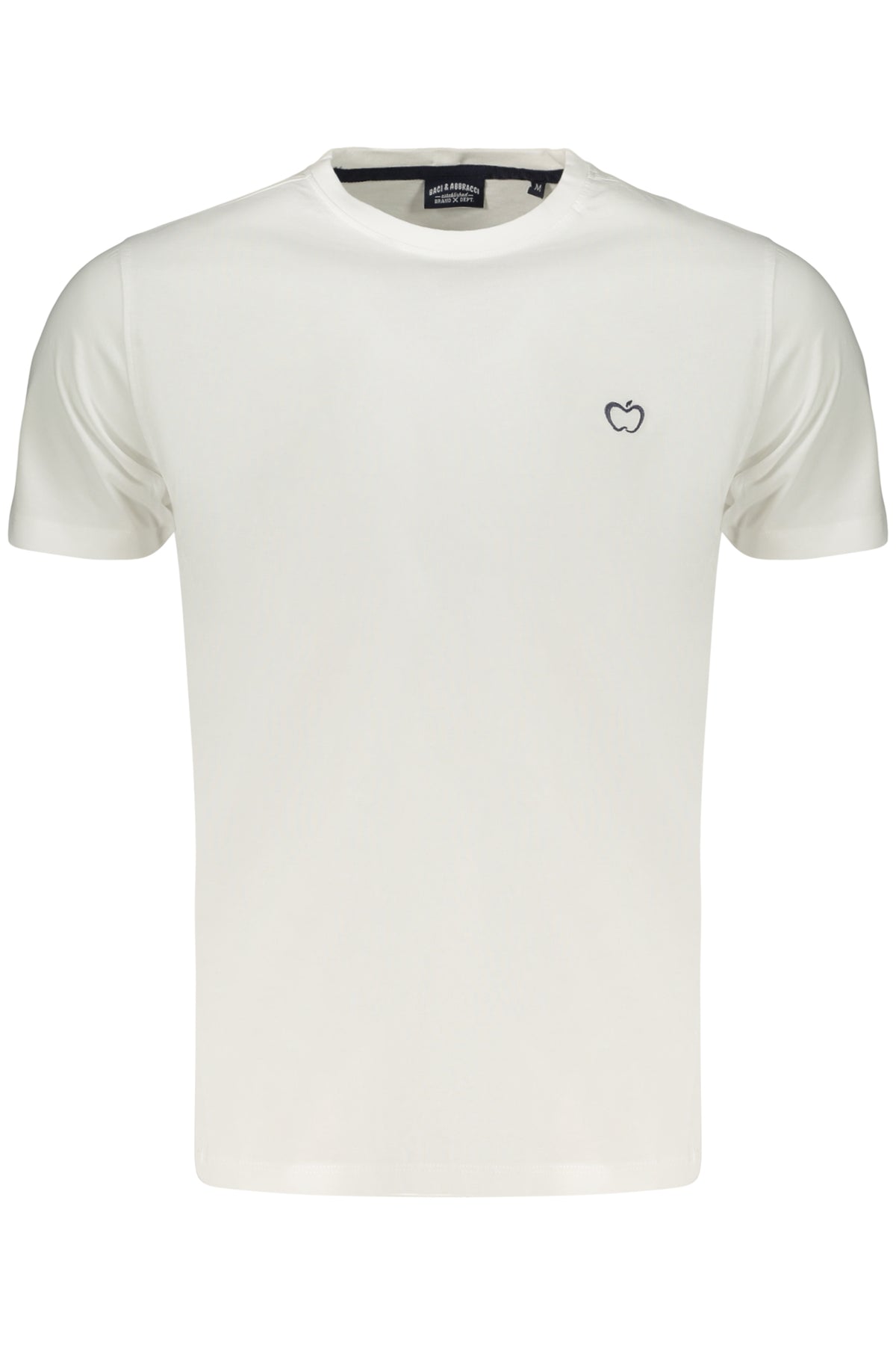 T-SHIRT EM ALGODÃO BACI&AMP;ABBRACCI HOMEM BRANCA