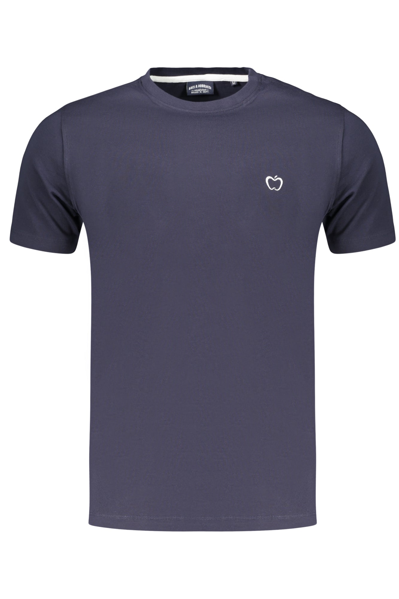 T-SHIRT EM ALGODÃO BACI&AMP;ABBRACCI HOMEM AZUL