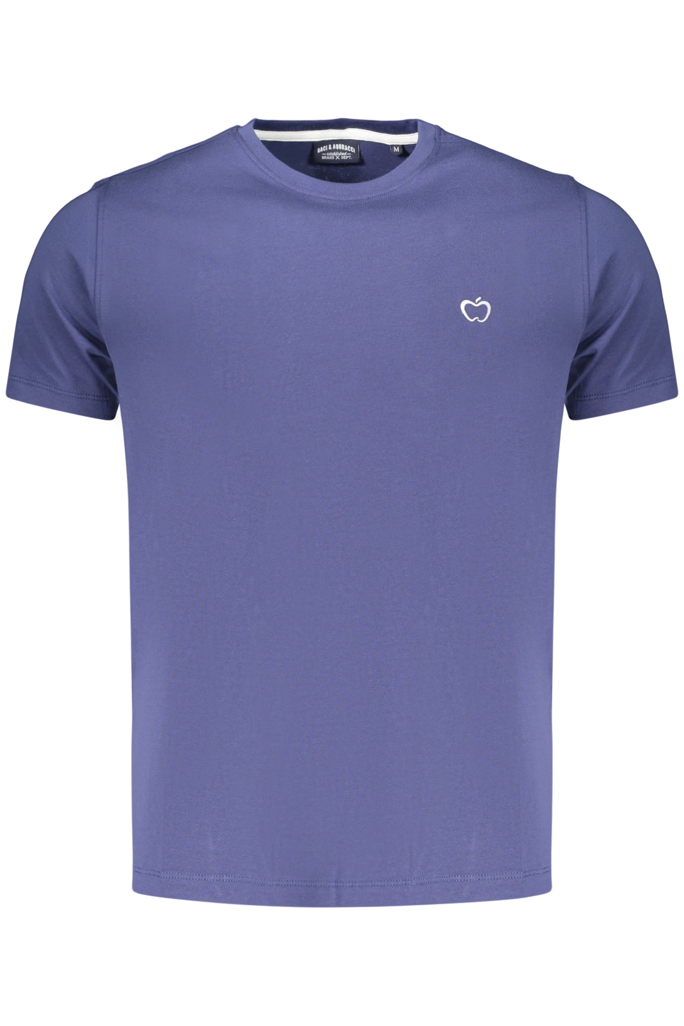 T-SHIRT EM ALGODÃO BACI&AMP;ABBRACCI HOMEM AZUL