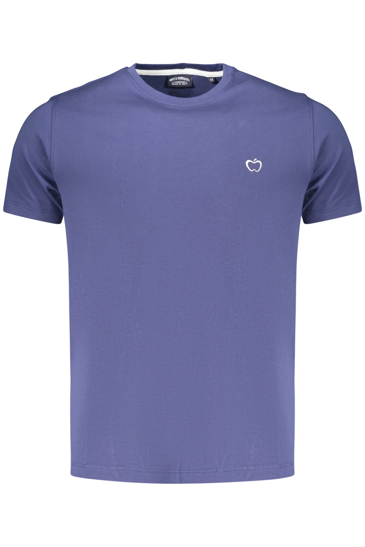 T-SHIRT EM ALGODÃO BACI&AMP;ABBRACCI HOMEM AZUL
