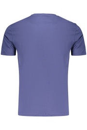 T-SHIRT EM ALGODÃO BACI&AMP;ABBRACCI HOMEM AZUL