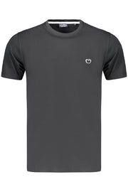 T-SHIRT EM ALGODÃO BACI&AMP;ABBRACCI HOMEM PRETA