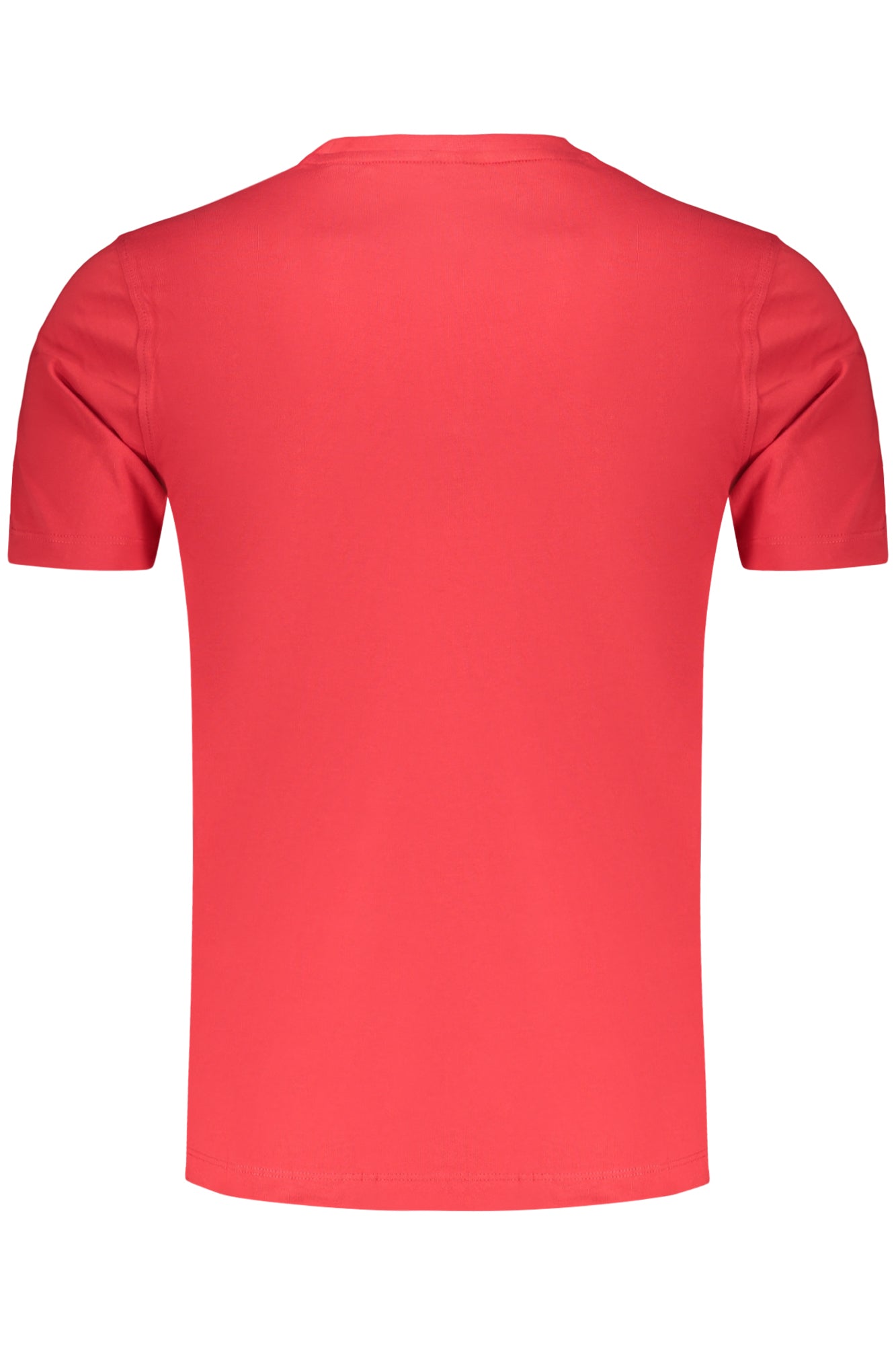T-SHIRT EM ALGODÃO BACI&AMP;ABBRACCI HOMEM VERMELHA