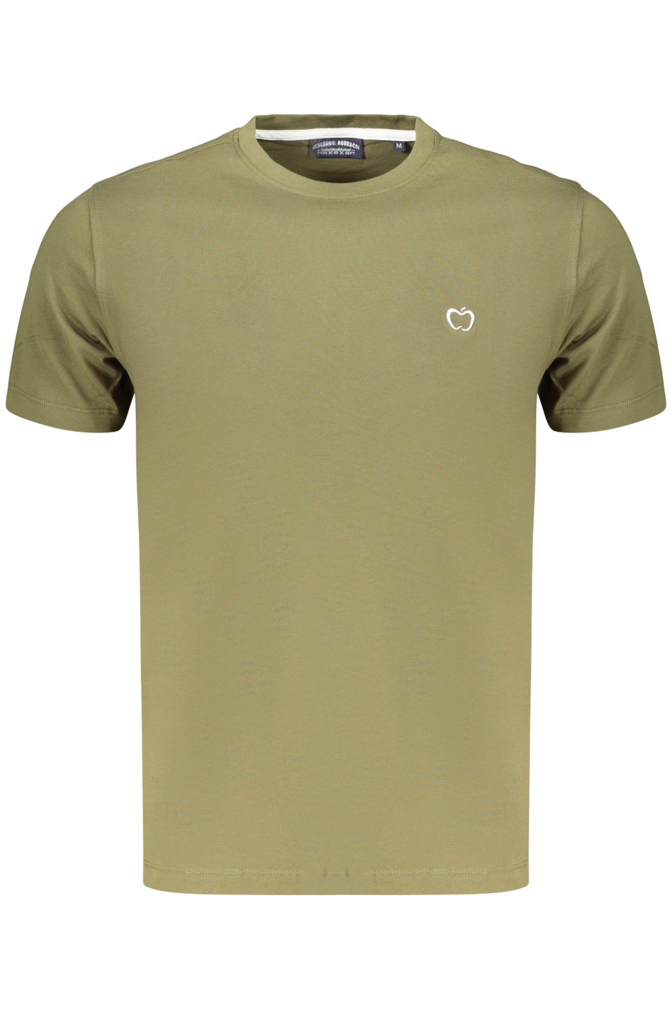 T-SHIRT EM ALGODÃO BACI&AMP;ABBRACCI HOMEM VERDE