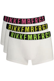 ROUPA INTERIOR EM ALGODÃO BIKKEMBERGS HOMEM BRANCO