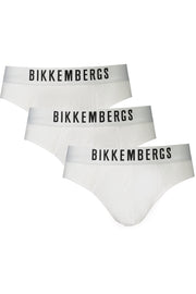 ROUPA INTERIOR EM ALGODÃO BIKKEMBERGS HOMEM BRANCO