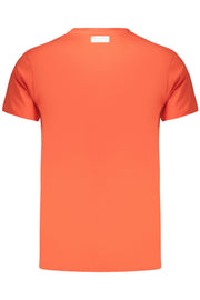 T-SHIRT EM ALGODÃO BIKKEMBERGS HOMEM LARANJA