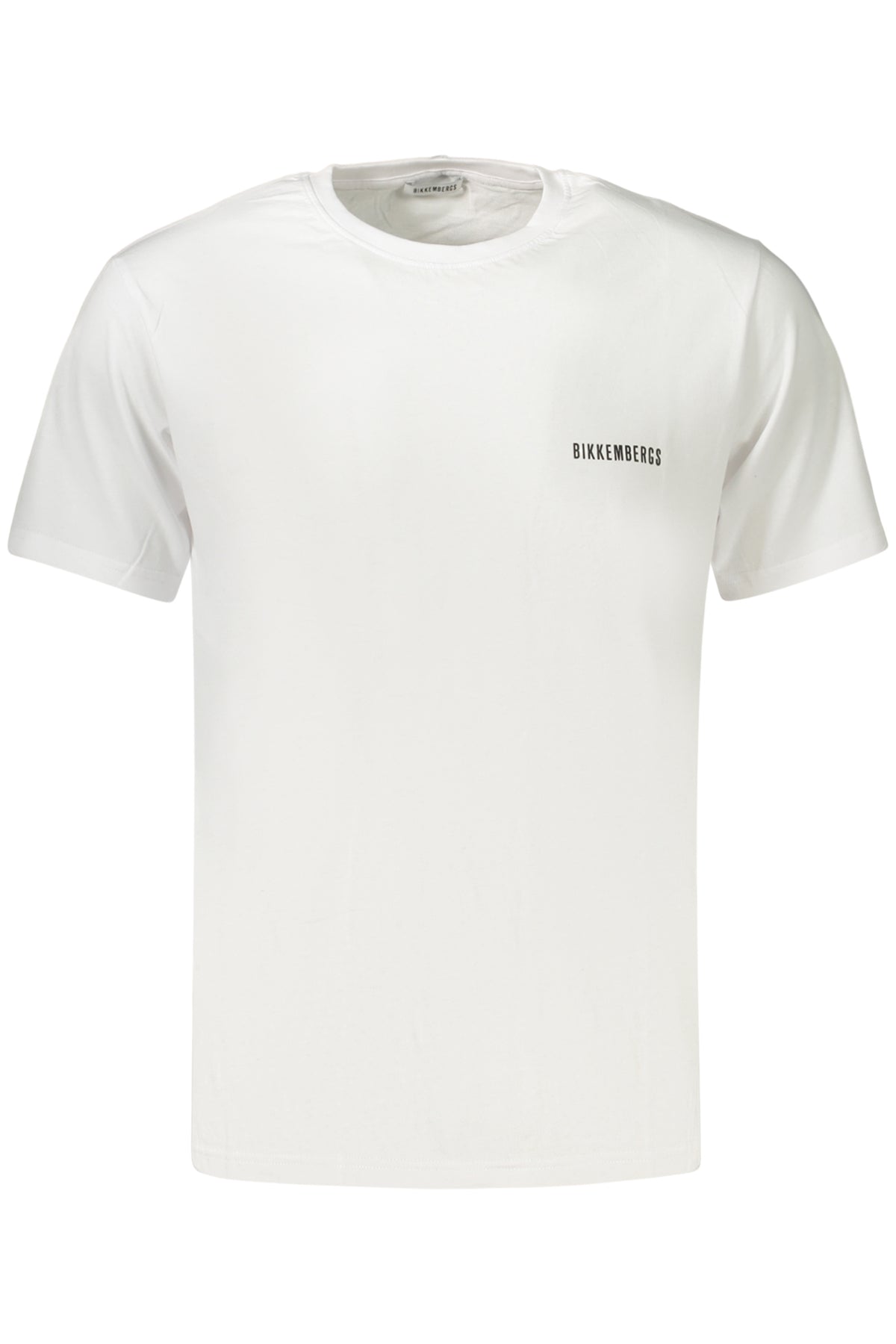 T-SHIRT EM ALGODÃO BIKKEMBERGS HOMEM BRANCA